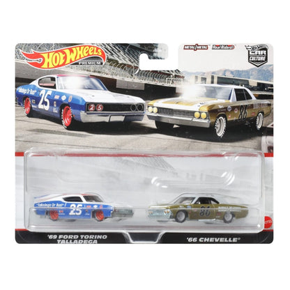 Hot Wheels Premium 2-Pack Assorted 1:64 Diecast Car Set