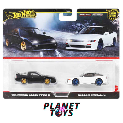 Hot Wheels Premium 2-Pack Assorted 1:64 Diecast Car Set