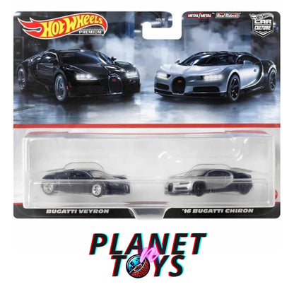 Hot Wheels Premium 2-Pack Assorted 1:64 Diecast Car Set