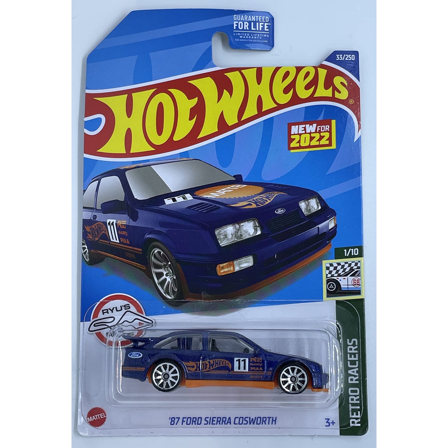 Hot Wheels Ford Mainline 1:64  (American Power, Mustang, Shelby, Escort) Diecast Assorted Muscle Cars