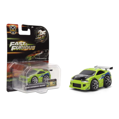 Jada 1:43 Fast and Furious Small Blocks 25th Years Assorted Diecast Cars