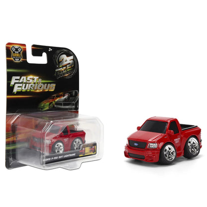 Jada 1:43 Fast and Furious Small Blocks 25th Years Assorted Diecast Cars