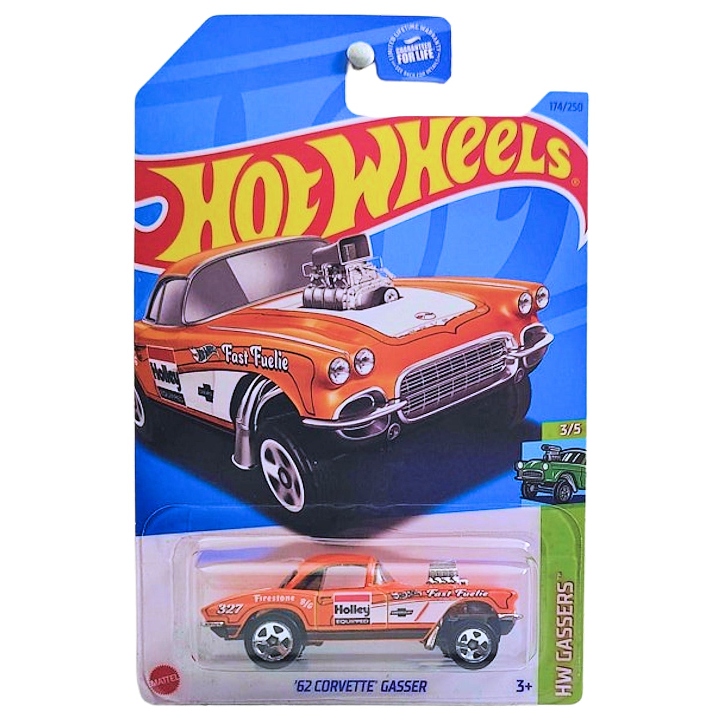 Hot Wheels Chevrolet Mainline 1:64 (American Power, Chevy, Corvette, Camaro, Gassers, Silverado) Diecast Assorted Muscle Cars