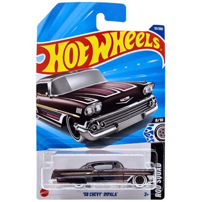 Hot Wheels Chevrolet Mainline 1:64 (American Power, Chevy, Corvette, Camaro, Gassers, Silverado) Diecast Assorted Muscle Cars