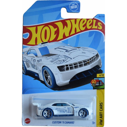Hot Wheels Chevrolet Mainline 1:64 (American Power, Chevy, Corvette, Camaro, Gassers, Silverado) Diecast Assorted Muscle Cars