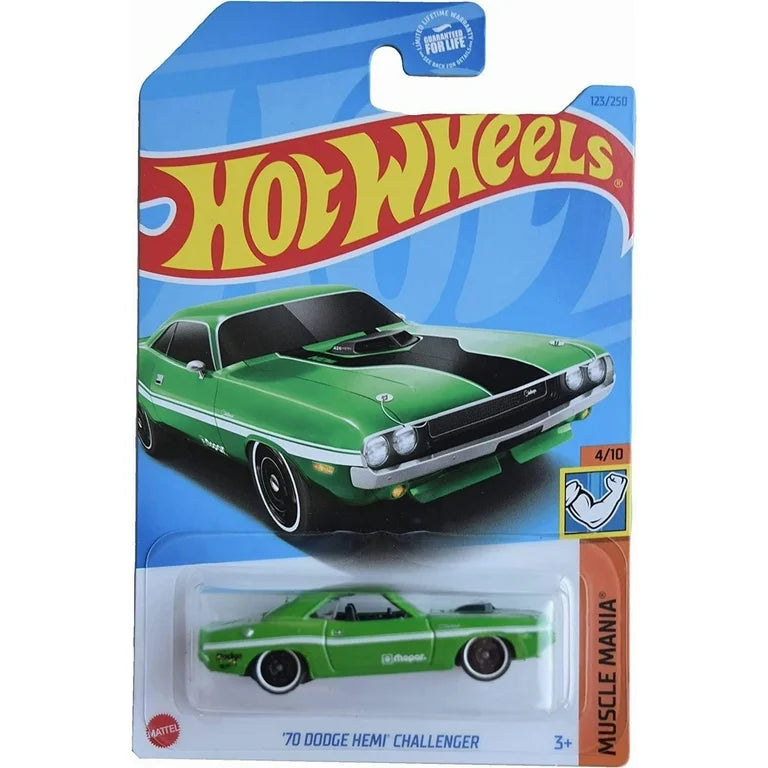 Hot Wheels Dodge Mainline American Power 1:64 Diecast Assorted (charger, Hellcat, Challenger, viper, van, Dart) Muscle Cars