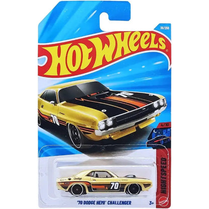 Hot Wheels Dodge Mainline American Power 1:64 Diecast Assorted (charger, Hellcat, Challenger, viper, van, Dart) Muscle Cars