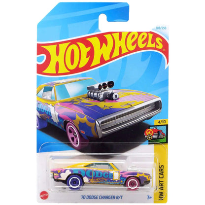 Hot Wheels Dodge Mainline American Power 1:64 Diecast Assorted (charger, Hellcat, Challenger, viper, van, Dart) Muscle Cars