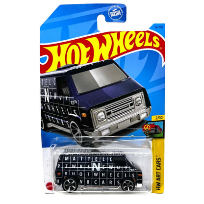 Hot Wheels Dodge Mainline American Power 1:64 Diecast Assorted (charger, Hellcat, Challenger, viper, van, Dart) Muscle Cars