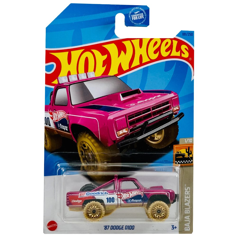 Hot Wheels Dodge Mainline American Power 1:64 Diecast Assorted (charger, Hellcat, Challenger, viper, van, Dart) Muscle Cars