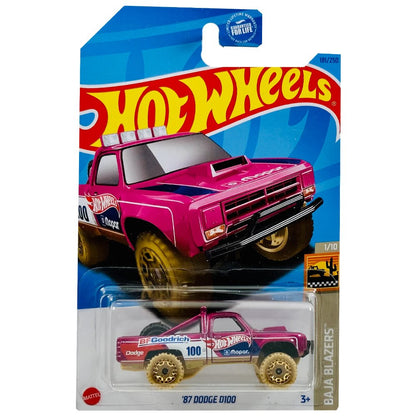 Hot Wheels Dodge Mainline American Power 1:64 Diecast Assorted (charger, Hellcat, Challenger, viper, van, Dart) Muscle Cars