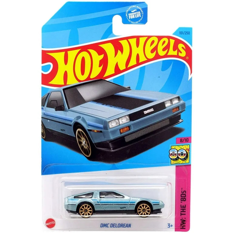 Hot Wheels Delorean Mainline American Power 1:64 Diecast Assorted (DMC, Alpha)