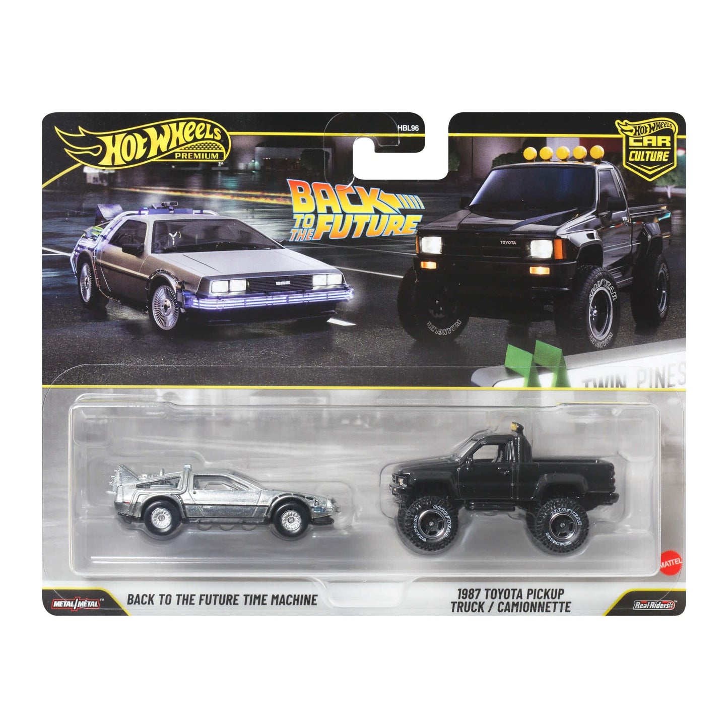 Hot Wheels Premium 2-Pack Assorted 1:64 Diecast Car Set