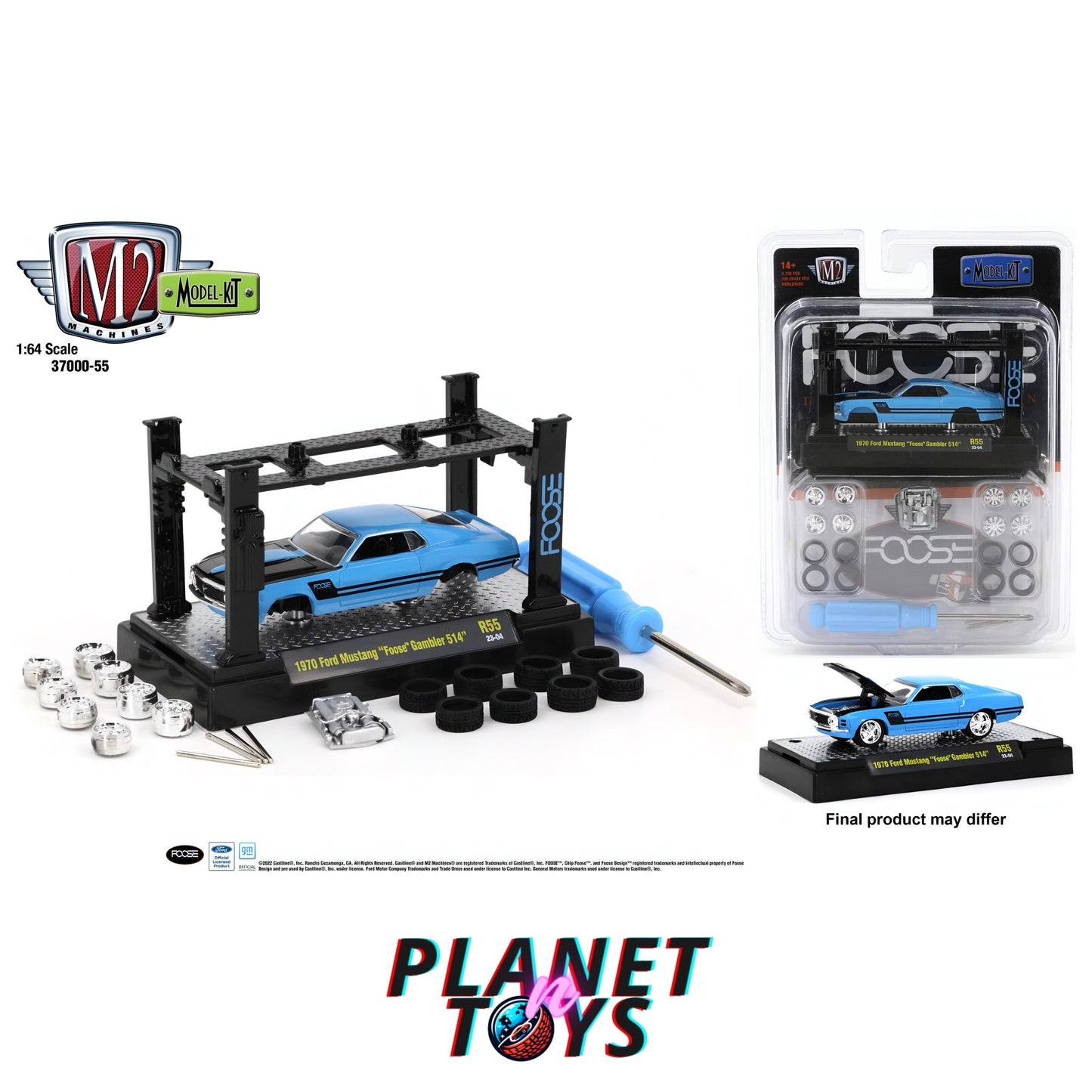 M2 Machines 1:64 Model Kit Assorted
