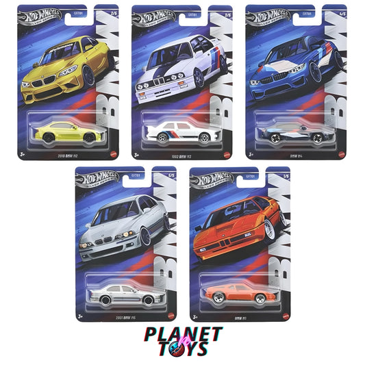 Hot Wheels Silver Series BMW 2025 Full Set 5/5