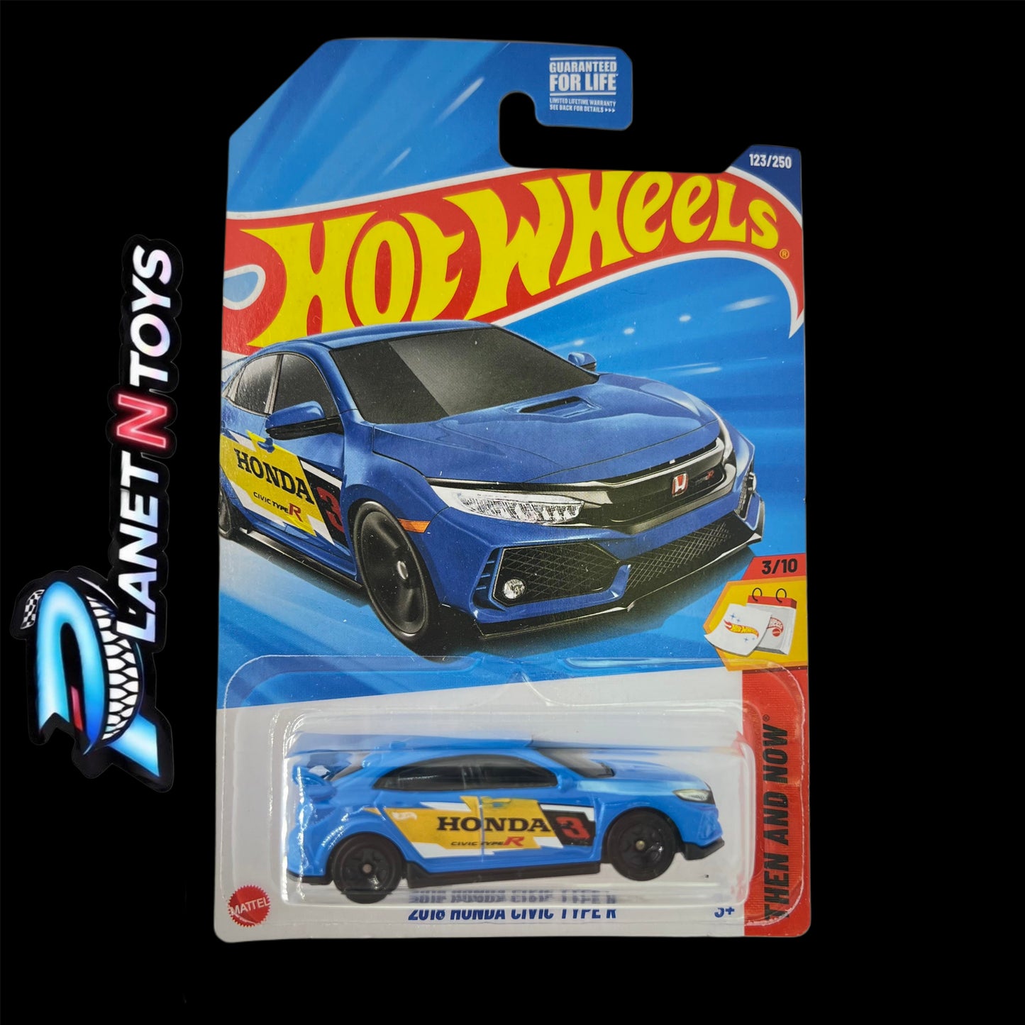 Hot Wheels Honda Mainline Diecast Cars (Assorted 1:64 Civic, Prelude, CR-X)