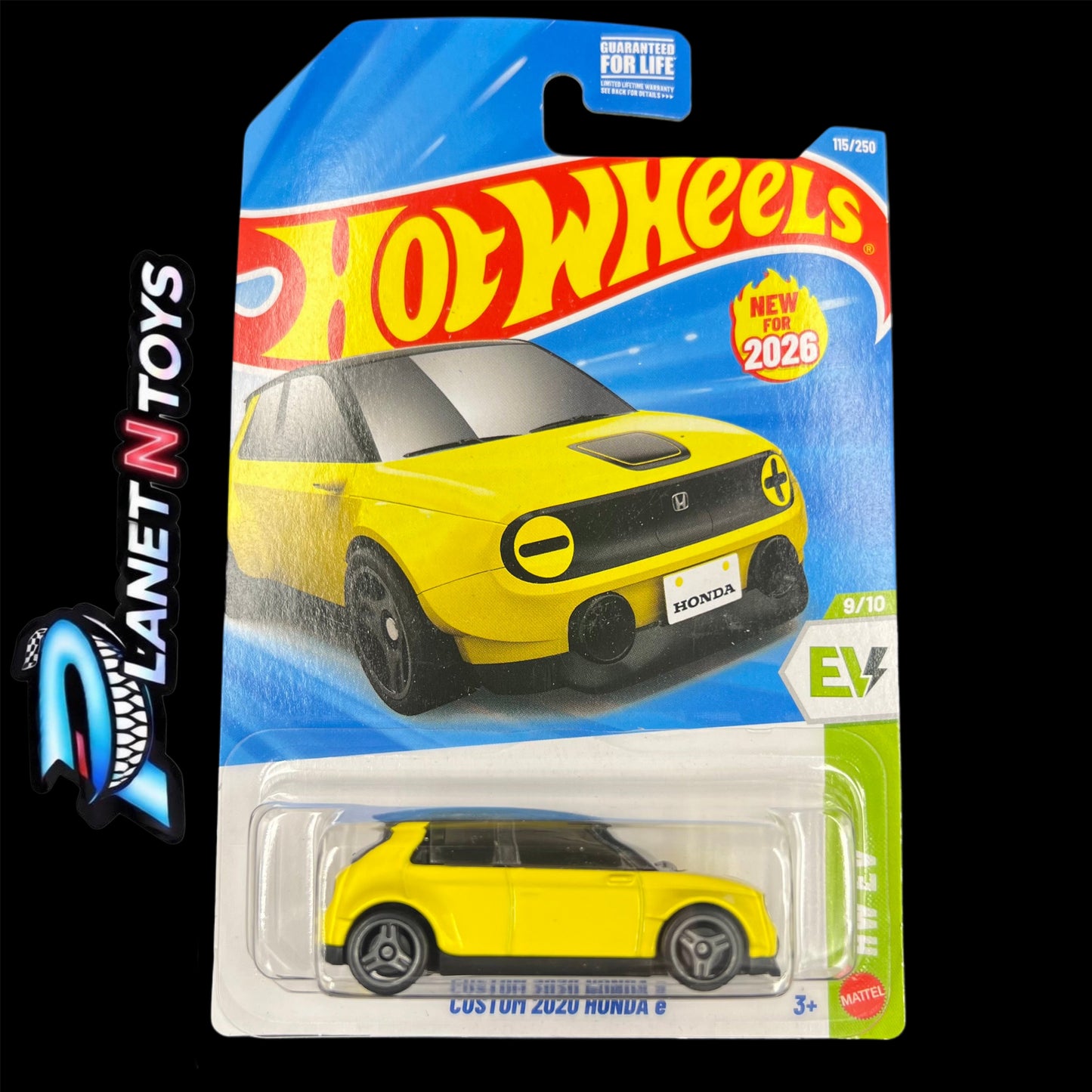 Hot Wheels Honda Mainline Diecast Cars (Assorted 1:64 Civic, Prelude, CR-X)