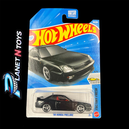 Hot Wheels Honda Mainline Diecast Cars (Assorted 1:64 Civic, Prelude, CR-X)