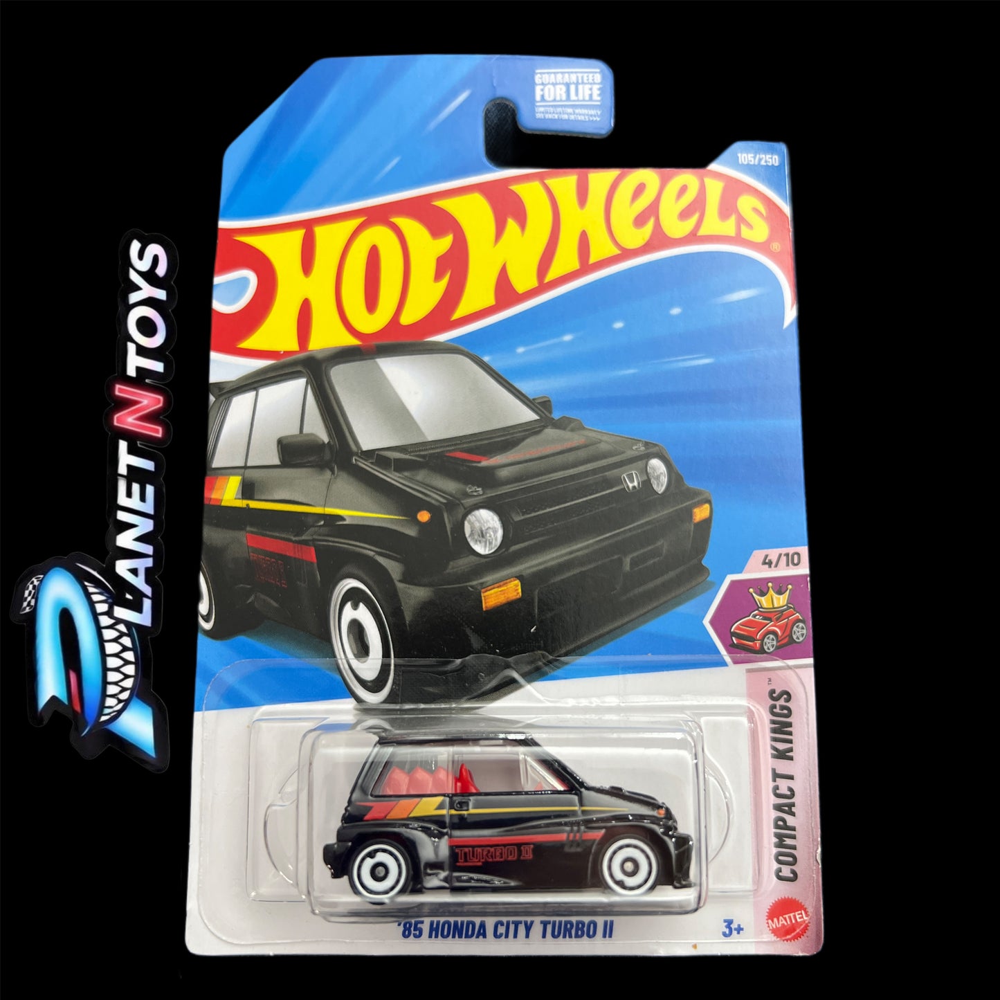 Hot Wheels Honda Mainline Diecast Cars (Assorted 1:64 Civic, Prelude, CR-X)