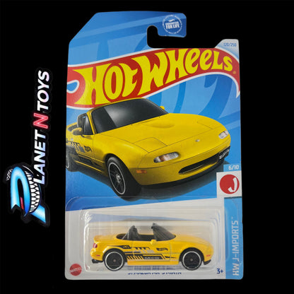 Hot Wheels Mazda Mainline Diecast Cars – 1:64 Scale | Savanna, RX7, RX3, MX5 Repu, 787B & More