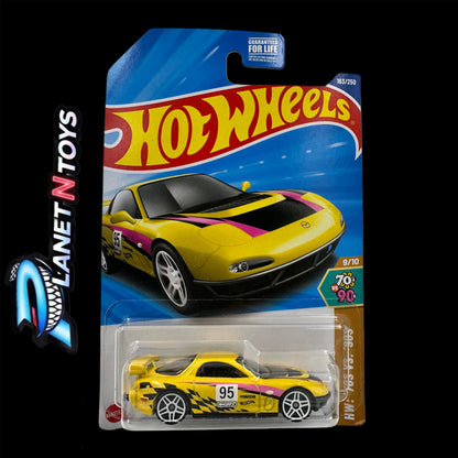 Hot Wheels Mazda Mainline Diecast Cars – 1:64 Scale | Savanna, RX7, RX3, MX5 Repu, 787B & More