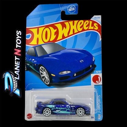 Hot Wheels Mazda Mainline Diecast Cars – 1:64 Scale | Savanna, RX7, RX3, MX5 Repu, 787B & More