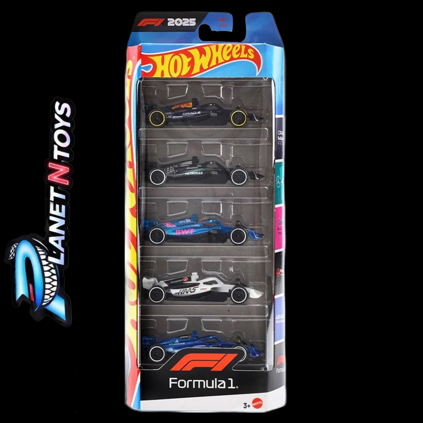 Hot Wheels / matchbox 5-cars Pack Assorted (Nissan, F1, Fast & Furious, Nightburnerz, Motor Show, & More)