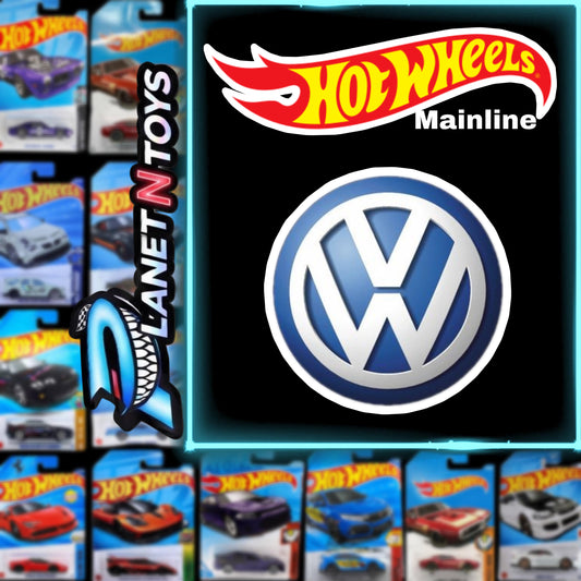 Hot Wheels Volkswagen Mainline – 1:64 Diecast | VW, European